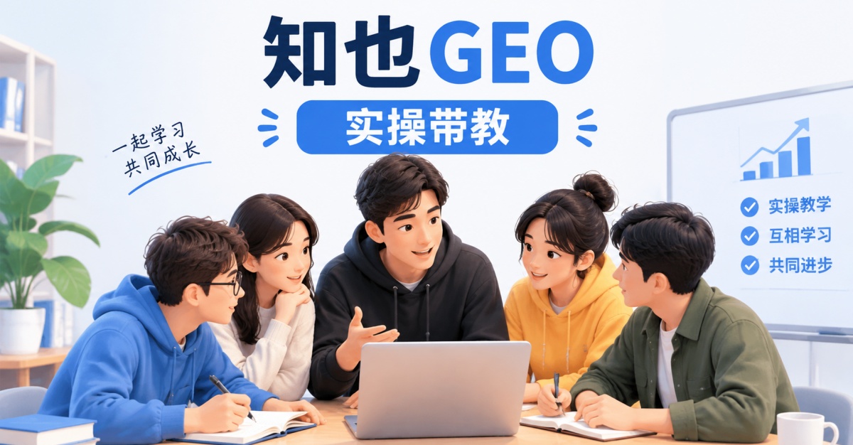 关于知也GEO做实操带教（学生、应届生、爱好者）的解释