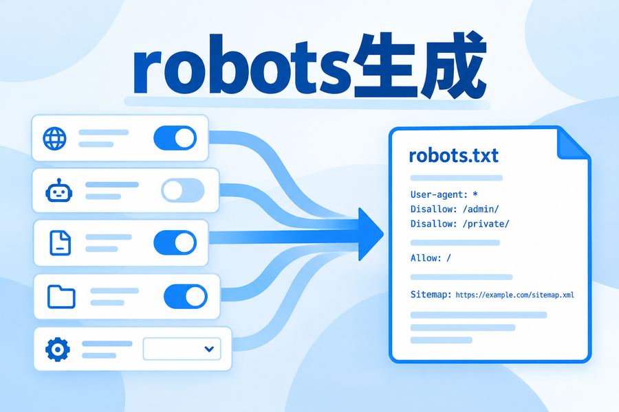 免费AI robots.txt生成器-【GEO工具第8期】